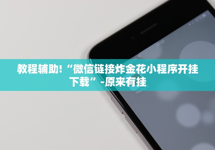 教程辅助!“微信链接炸金花小程序开挂下载”-原来有挂