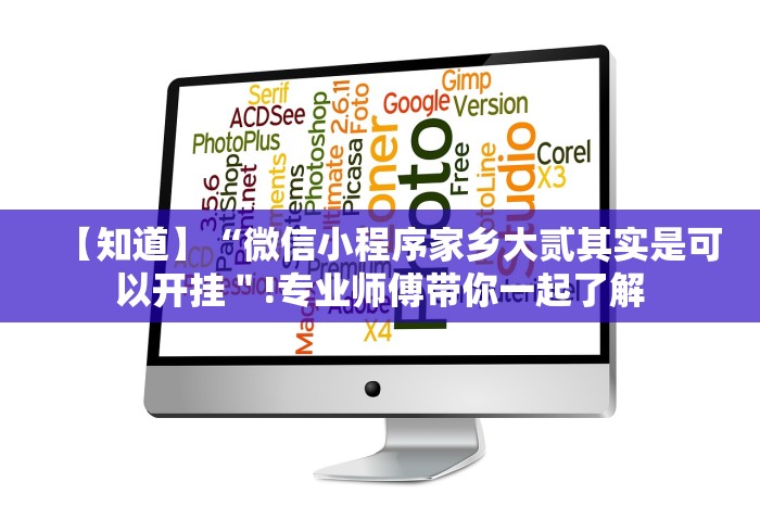 【知道】“微信小程序家乡大贰其实是可以开挂＂!专业师傅带你一起了解